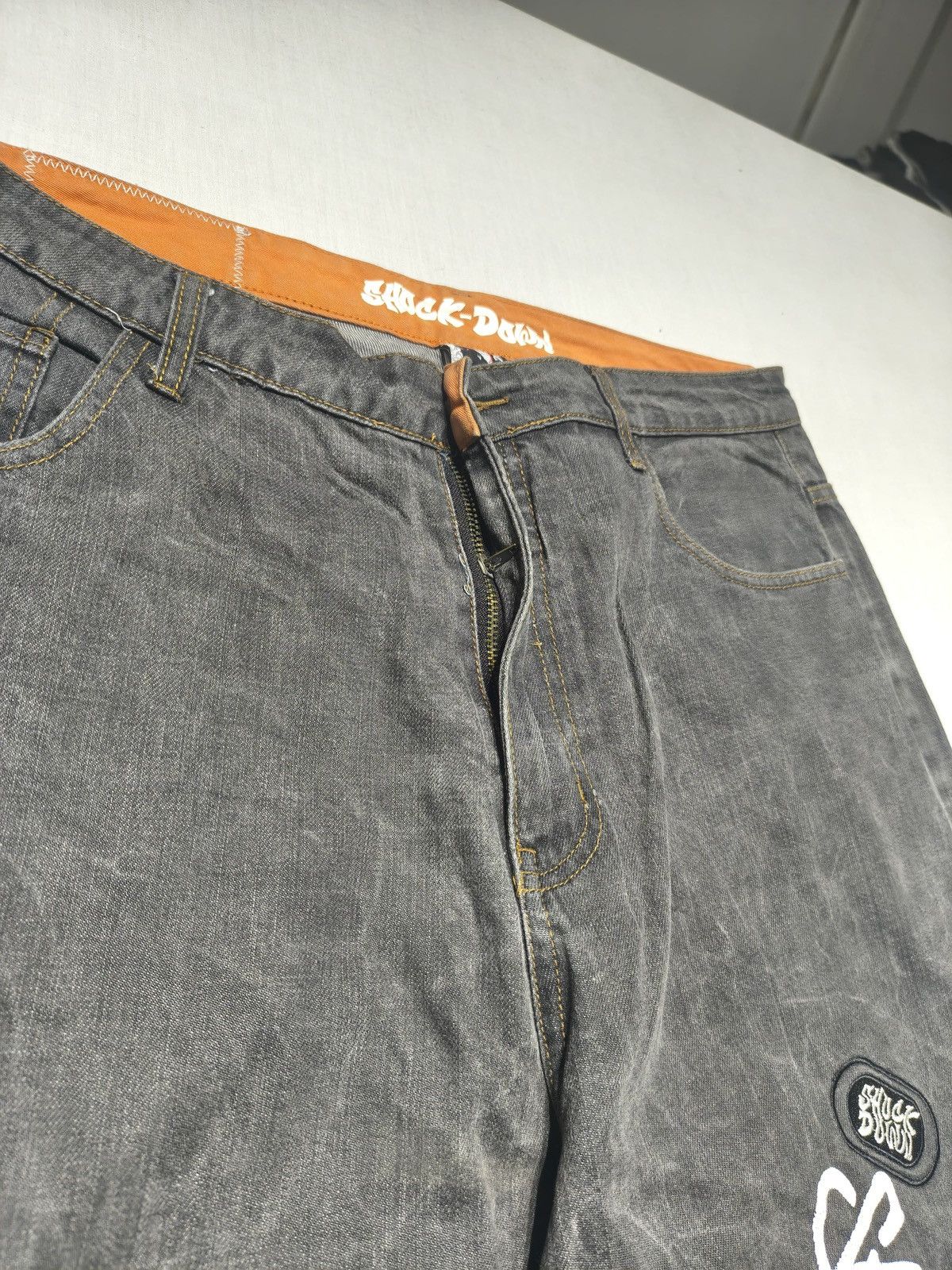 Southpole Y2K CRAZY PRINT BAGGY DENIM JEANS 🛹(014) Size US 38 / EU 54 - 11 Thumbnail