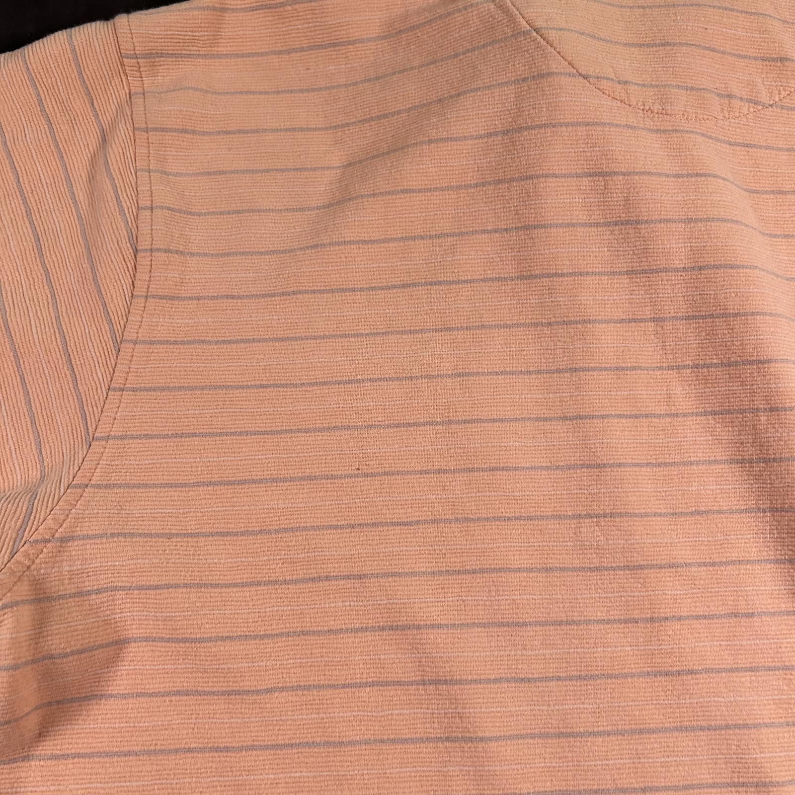 Other Men's Peach Striped Polo Shirt Geoffrey Beene XXL Size US XXL / EU 58 / 5 - 5 Thumbnail