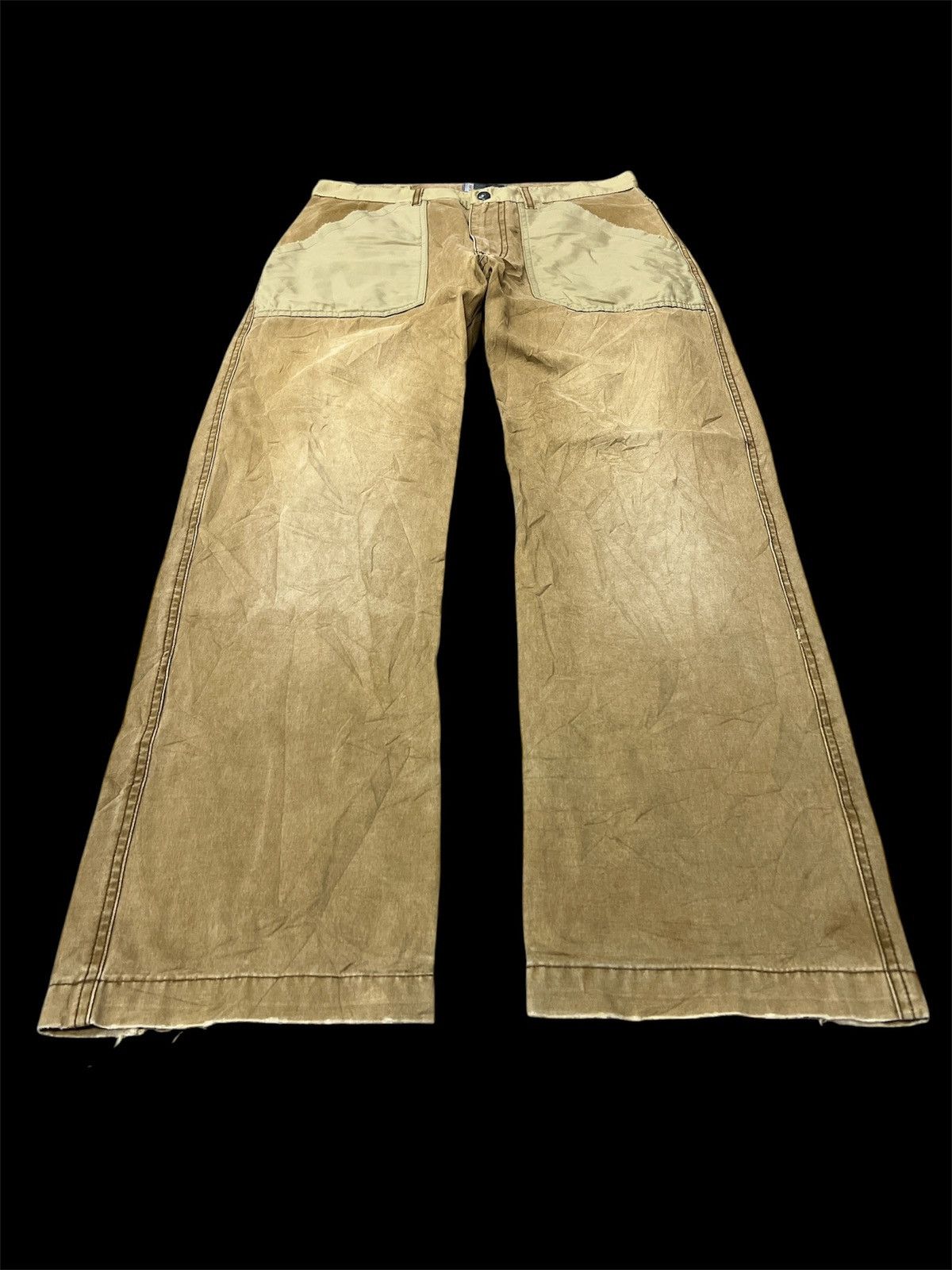 Diesel × Japanese Brand DSL LOOSE CUT FADED COTTON PANT Size US 32 / EU 48 - 2 Thumbnail