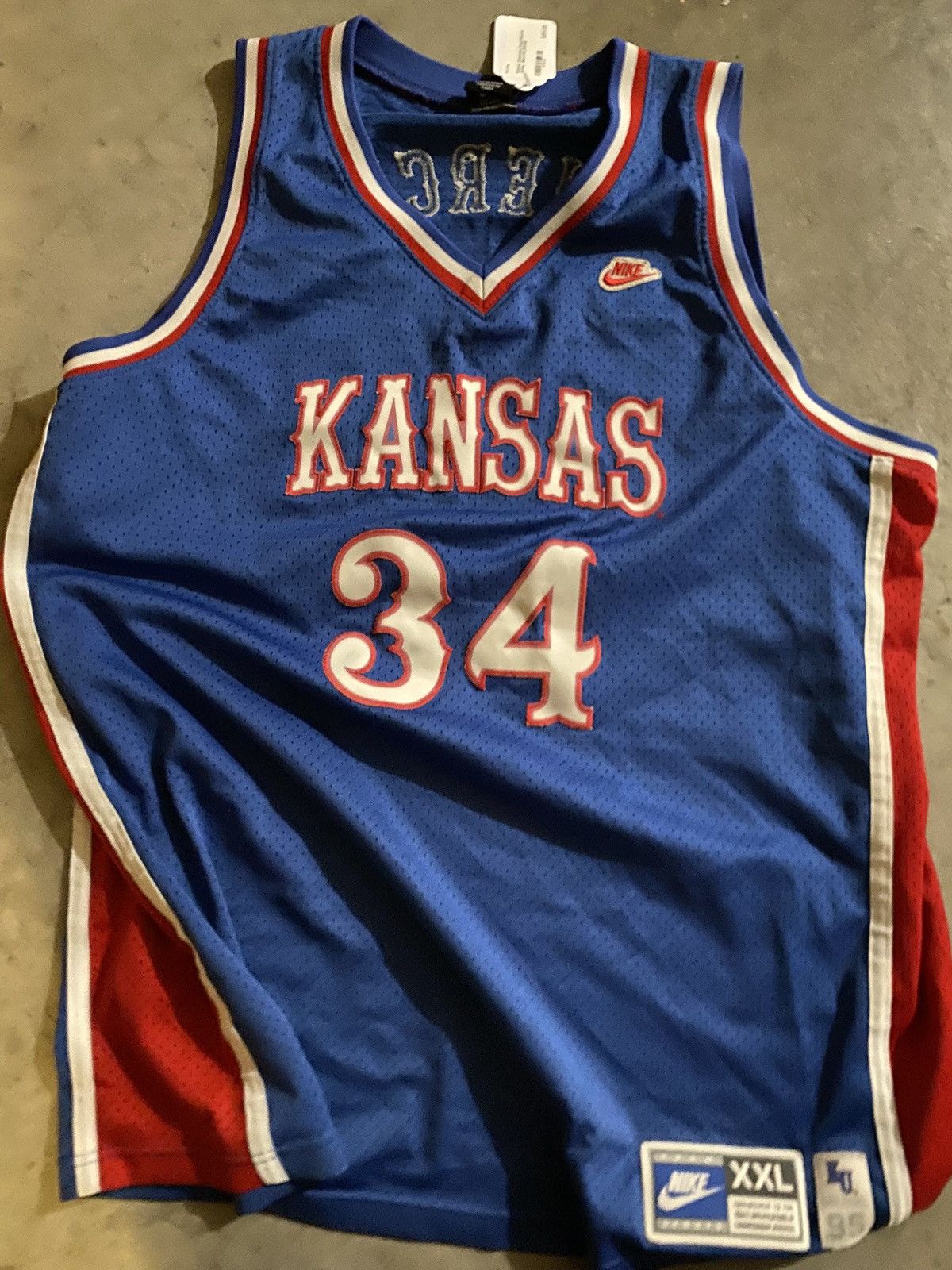 Nike Vintage Nike NBA Paul Pierce Kansas Jersey Size US XXL / EU 58 / 5 - 1 Thumbnail