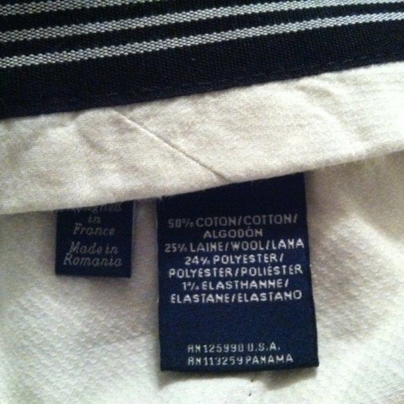 Faconnable FACONNABLE MEN'S 50%COTTON 25%WOOL DRESS PANTS 34/30 Size 34R - 8 Thumbnail