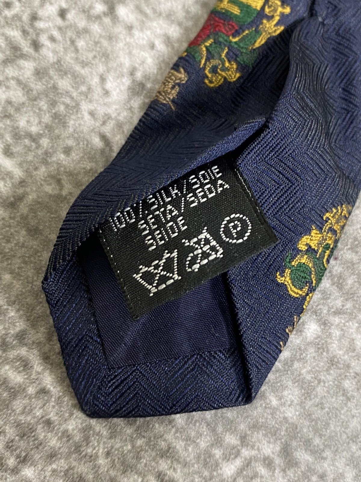 Burberry 90s Burberrys Logo Silk Tie Size ONE SIZE - 7 Thumbnail