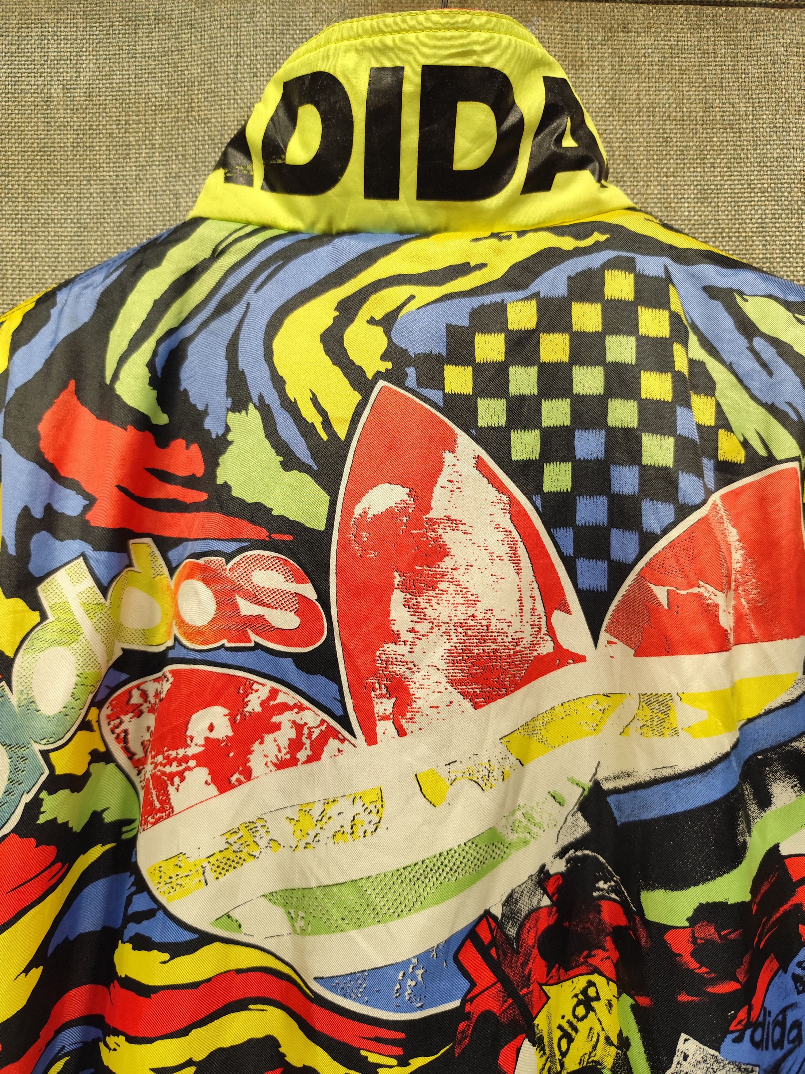 Adidas Vintage 90s Adidas Colourful Ski Winter Jacket Size US M / EU 48-50 / 2 - 3 Thumbnail