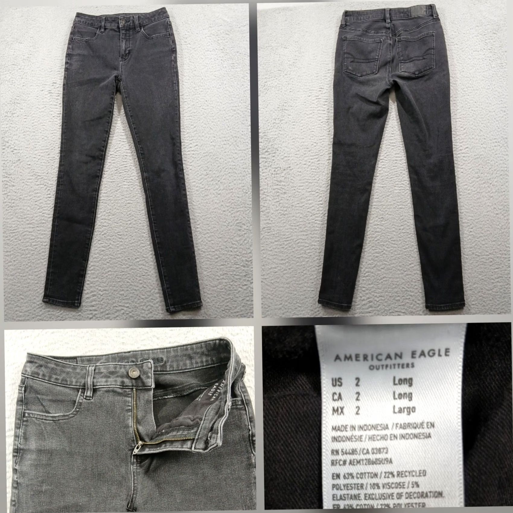 Vintage VINTAGE not applicable; Sorry, cannot determine. Size 26" / US 2 / IT 38 - 2 Thumbnail