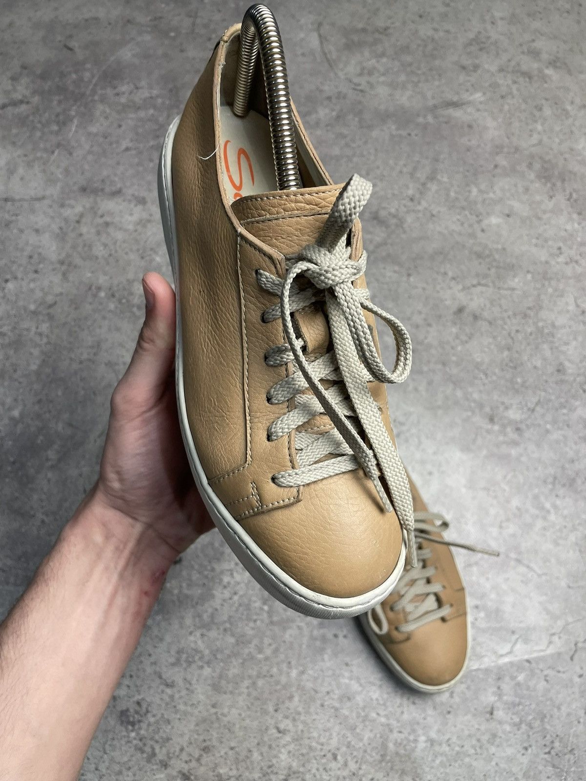 Santoni Santoni Leather Low Top shoes size EU37 Size US 7 / IT 37 - 3 Thumbnail