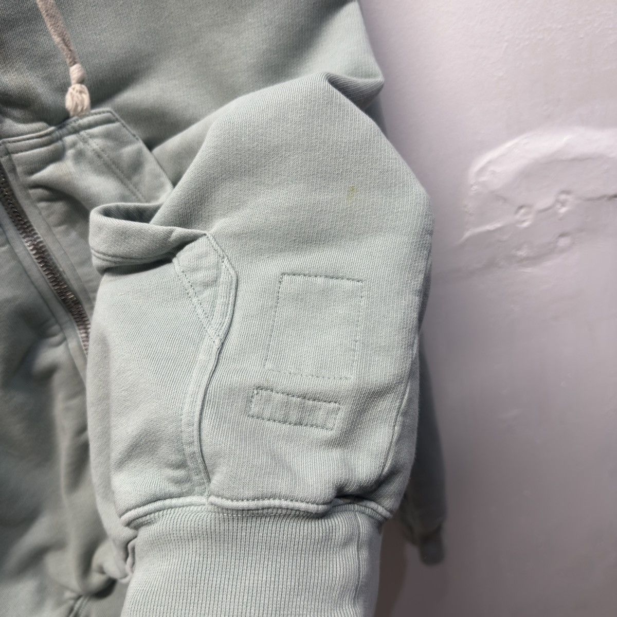 Rick Owens Rick Owens DRKSHDW Jason Zip Up Hoodie Marine Size US M / EU 48-50 / 2 - 14 Thumbnail