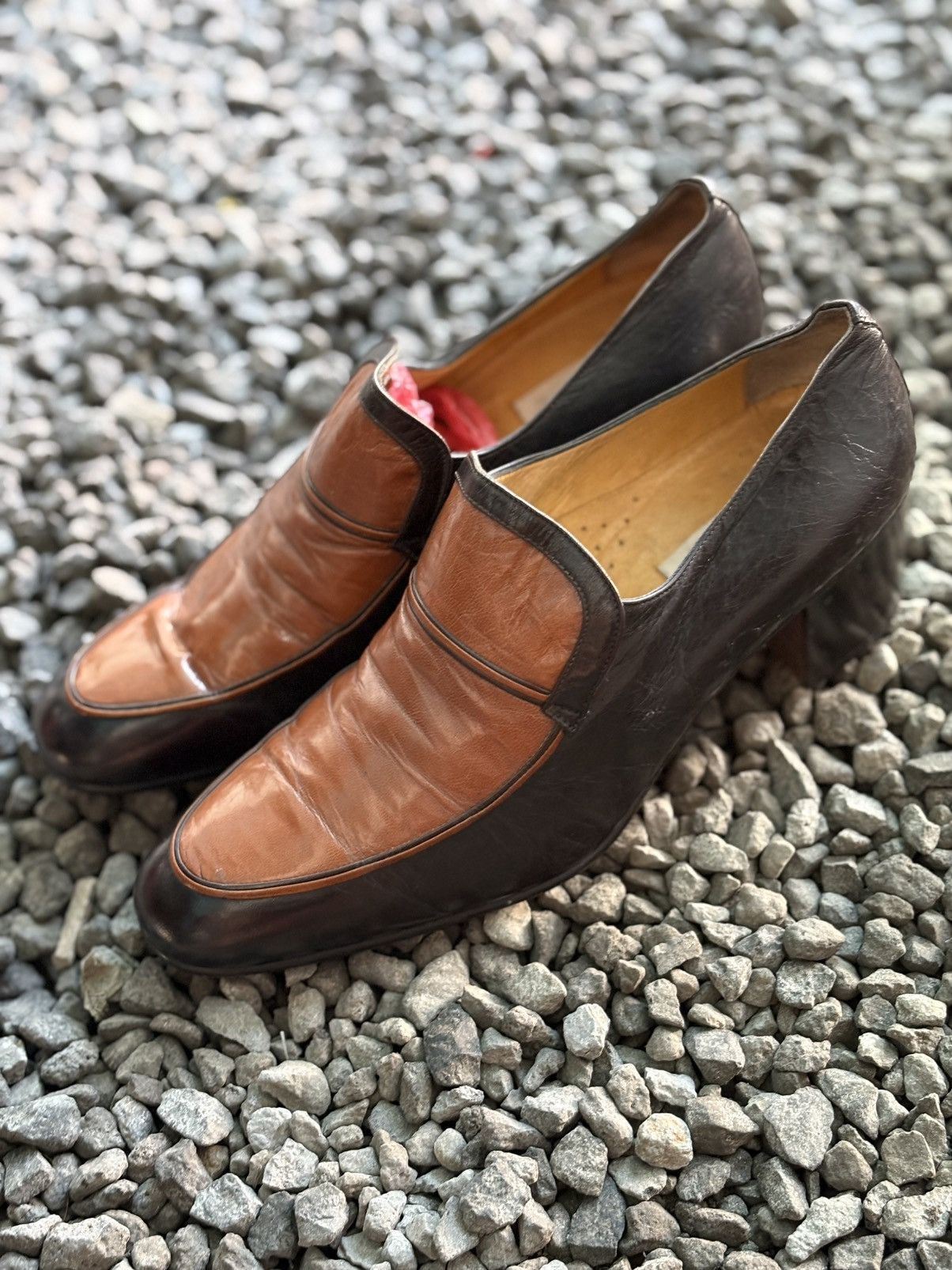 Other Vintage stemar Loafers Handmade In italy Size US 7.5 / EU 40-41 - 3 Thumbnail