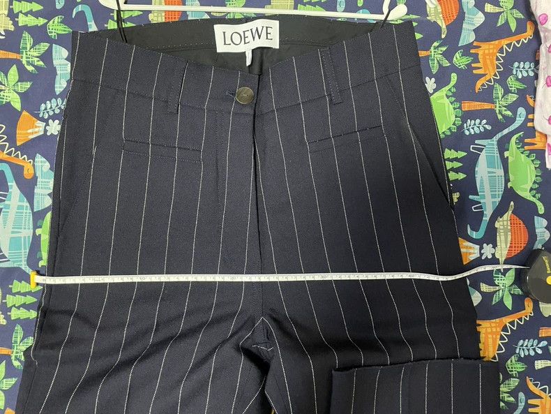 Loewe Loewe High-waisted woolen trousers Size 24" / US 00 / IT 34 - 4 Thumbnail