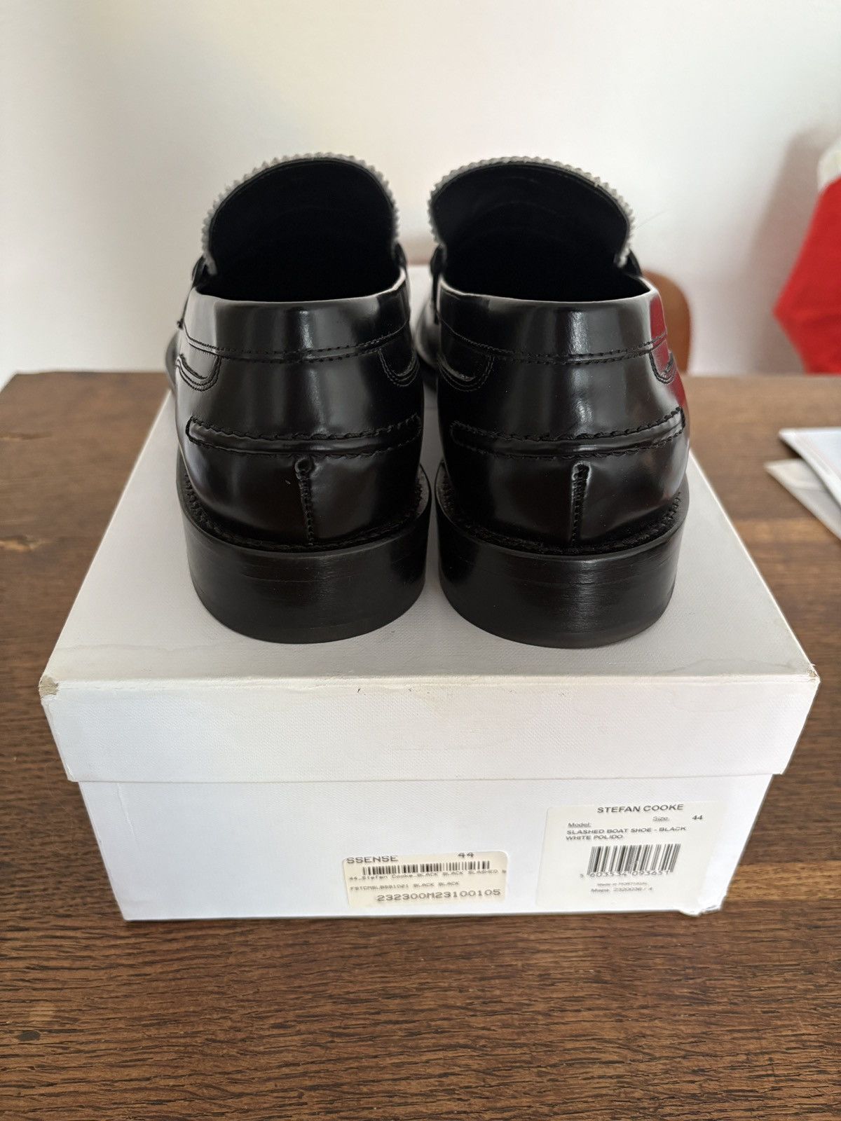 Stefan Cooke Stefan Cooke black and white loafers size 11 Size US 11 / EU 44 - 3 Thumbnail