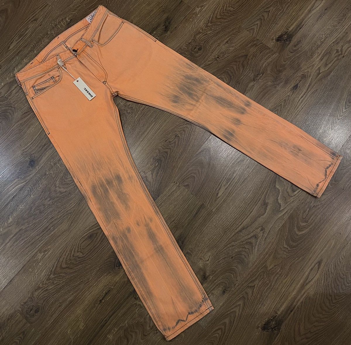 Diesel Diesel Tie Dye Thanaz Denim Pant x Avant Garde x Streetwear Size US 32 / EU 48 - 2 Thumbnail