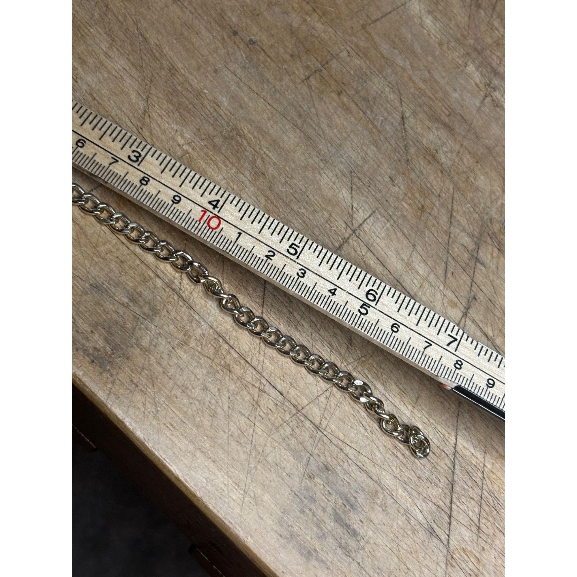 Other Gold Tone Chain Link Bracelet Size ONE SIZE - 4 Thumbnail