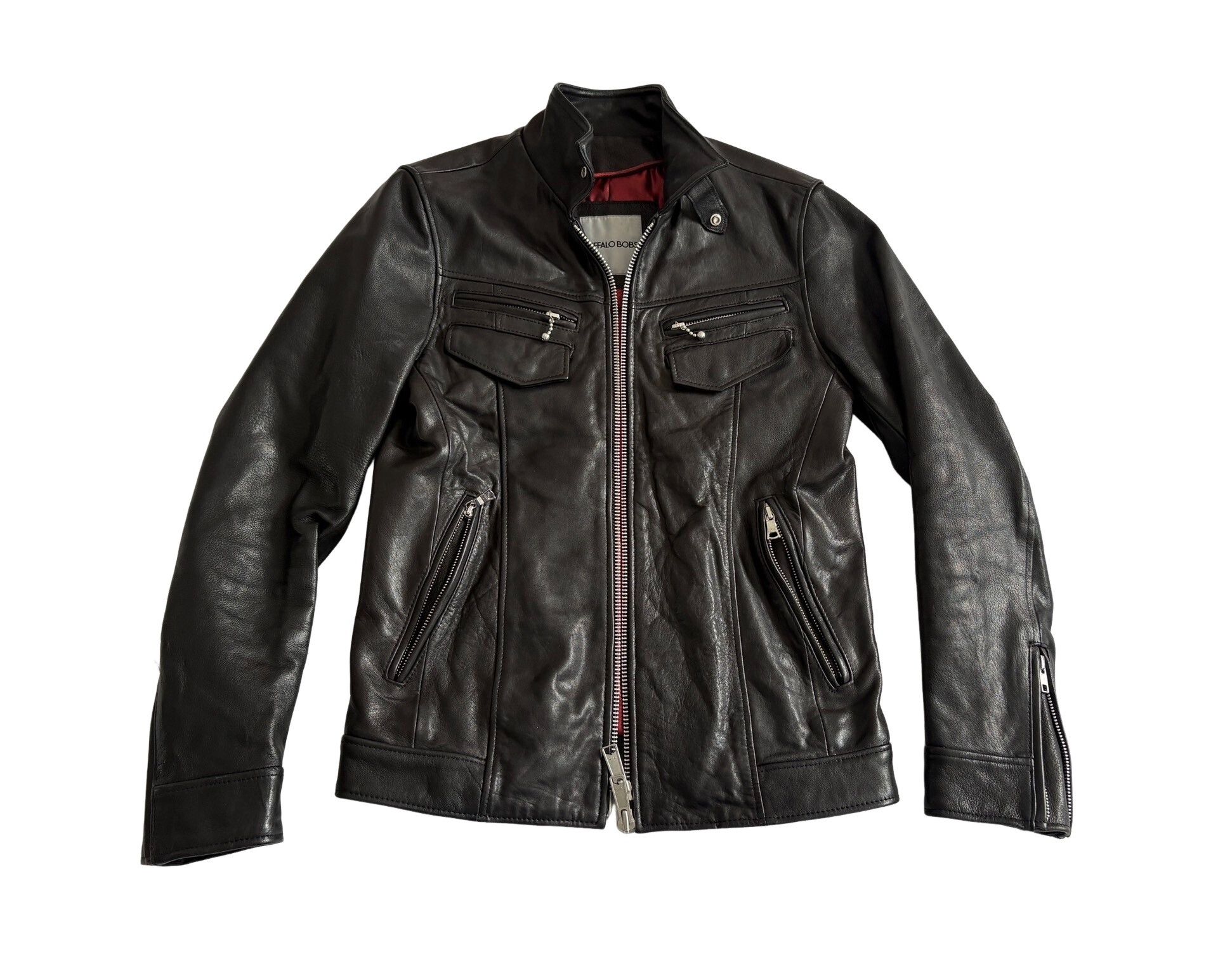 BUFFALO BOBS × Japanese Brand Buffalo bob gas mask leather jacket
