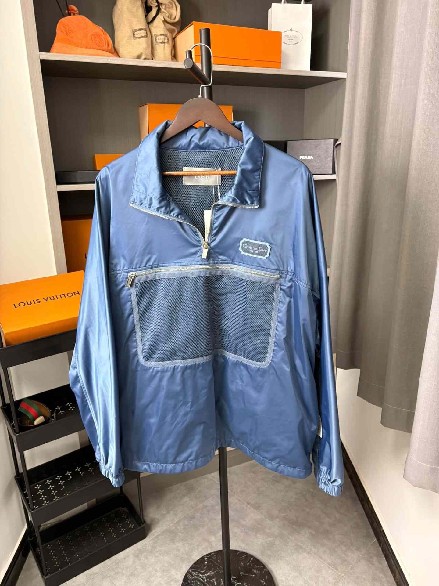 Dior Dior Blue Light Jacket M Men Size US M / EU 48-50 / 2 - 1 Thumbnail