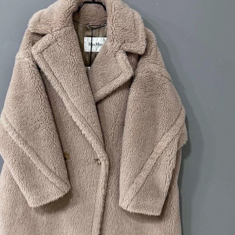 Max Mara Max Mara Grey Teddy Jacket Size S / US 4 / IT 40 - 2 Thumbnail