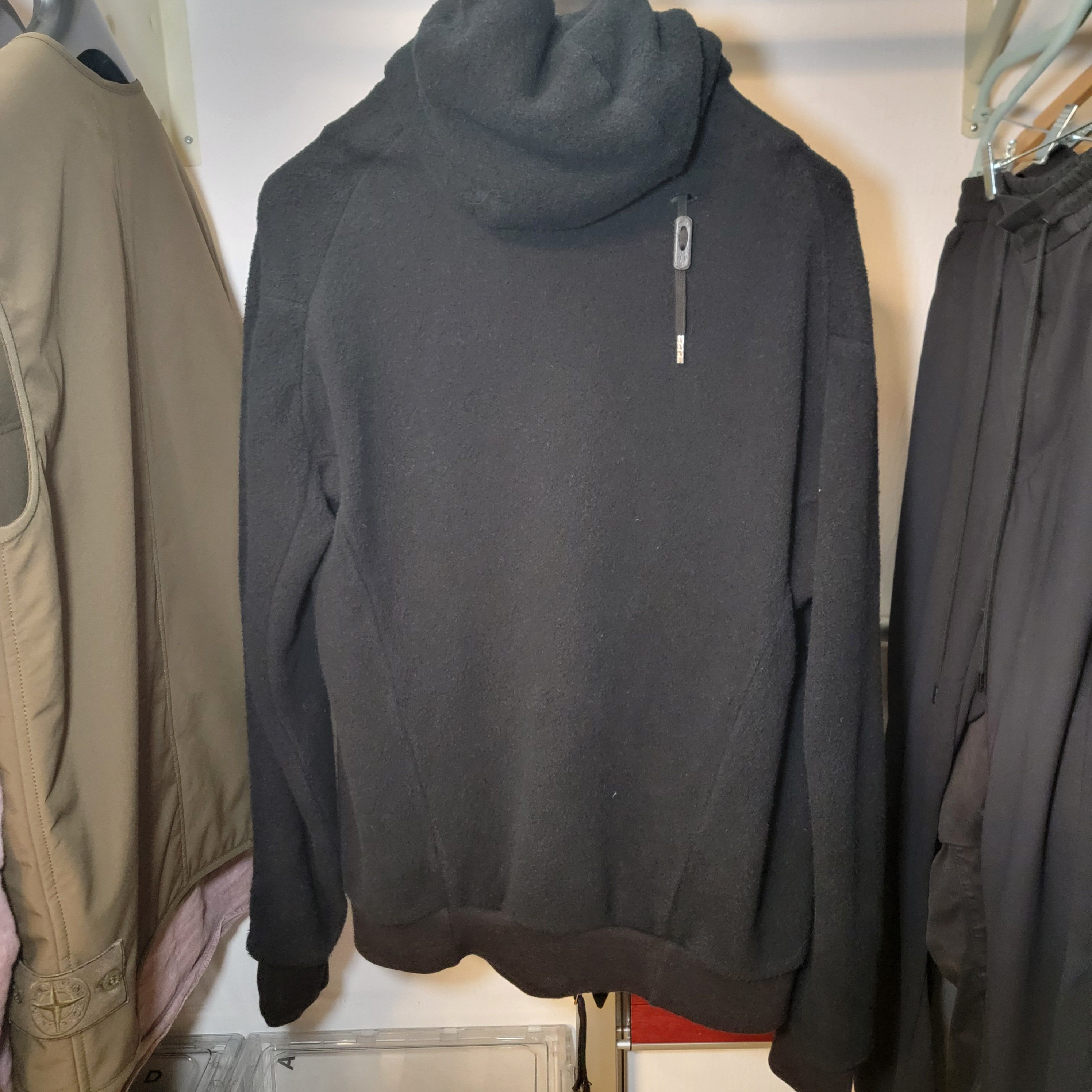 Boris Bidjan Saberi FWT00001 ninja zipper 2 hoodie object felted Size US L / EU 52-54 / 3 - 2 Thumbnail