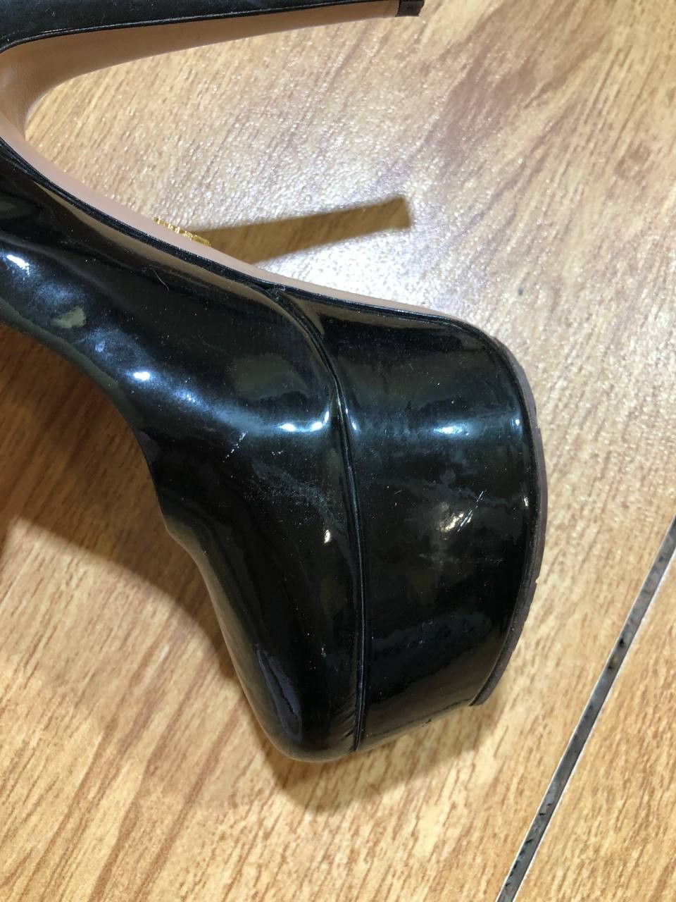 Prada Luxury Prada Black High Heels Size US 8.5 / IT 38.5 - 11 Thumbnail