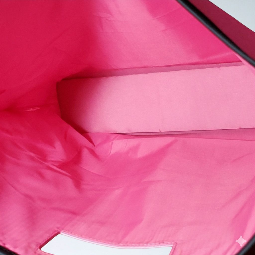 Other Clinique 16x14x3" NEW Large Hot Pink Tote Portfolio Bag Size ONE SIZE - 5 Thumbnail