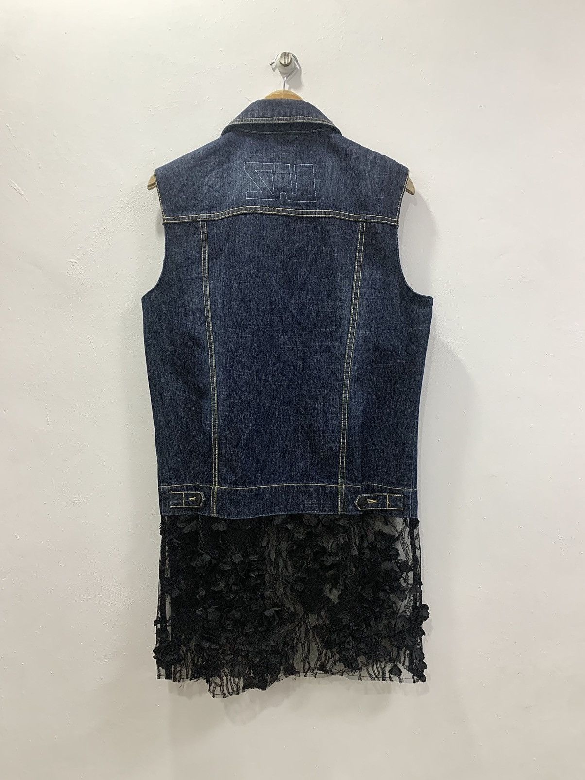 Other LUTZ HUELLE UNSTRUCTURED - HYBRID - DENIM & FLOWER POP LACE Size S / US 4 / IT 40 - 8 Thumbnail