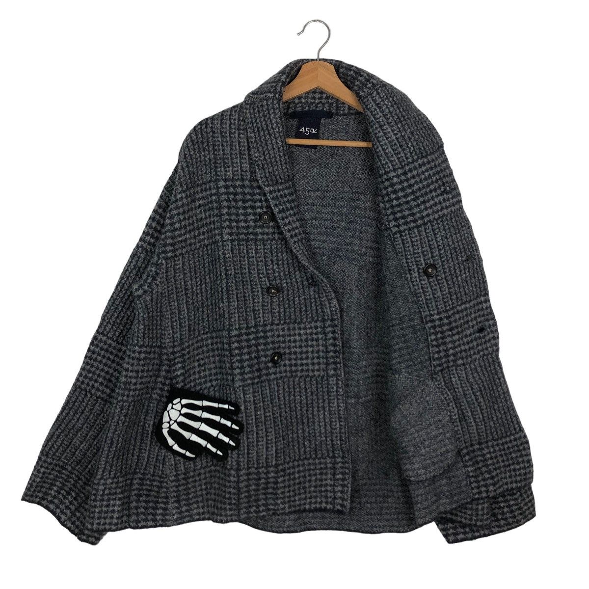 45rpm VINTAGE WOOL HERRINGBONE DOUBLE BREAST 45RPM JAPAN Size US M / EU 48-50 / 2 - 8 Thumbnail