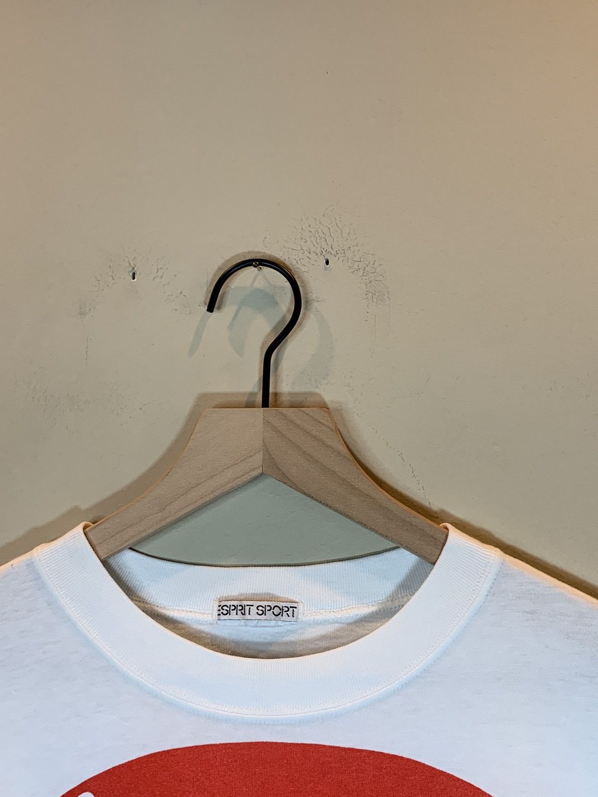 Designer × Esprit × Vintage *RARE* Vintage 80s Esprit Sport Club Art Single Stitch Shirt Size US XL / EU 56 / 4 - 6 Thumbnail