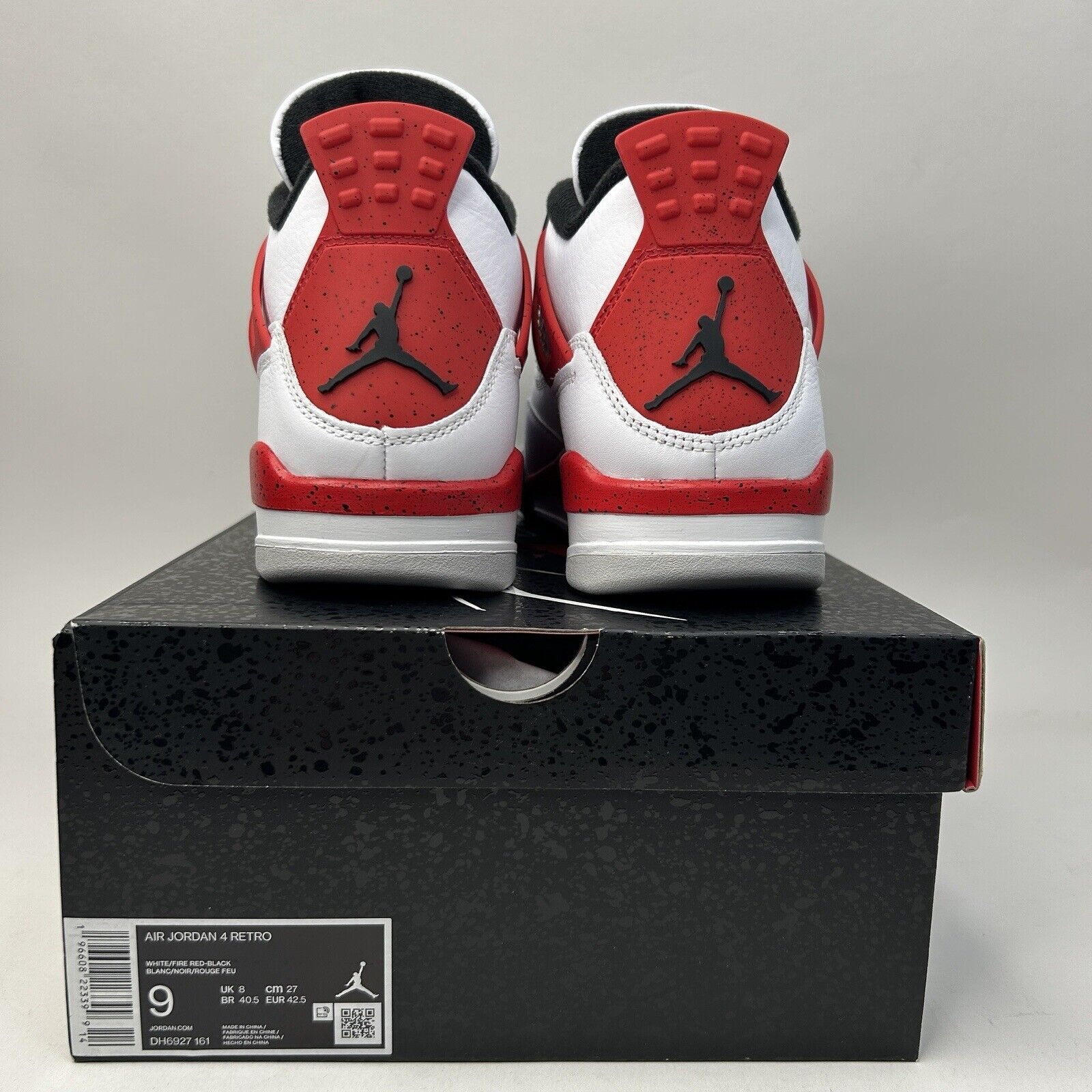 Jordan Brand Nike Air Jordan 4 Retro “Red Cement” 2023 Size US 9 / EU 42 - 4 Thumbnail