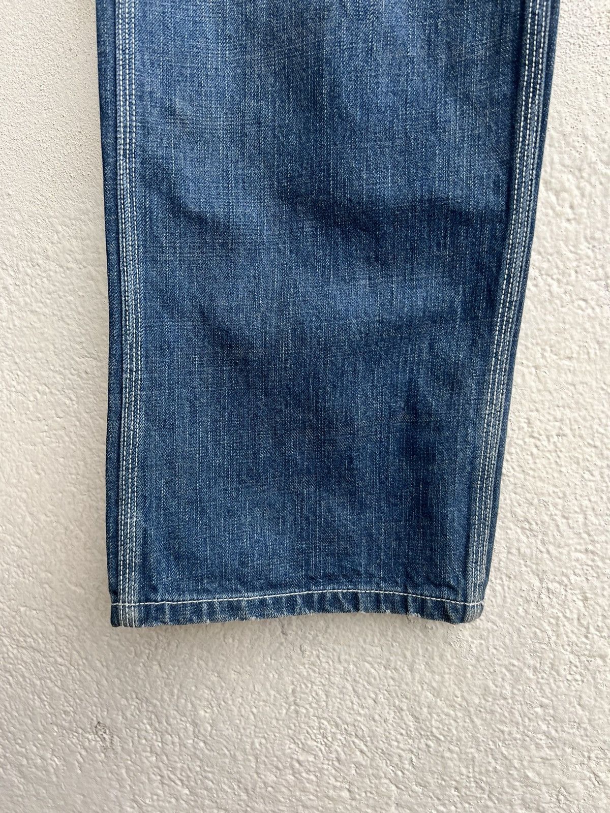 Vintage VTG REFER Japan Paint Splashed Distress Denim Cargo Jeans Size US 32 / EU 48 - 10 Thumbnail