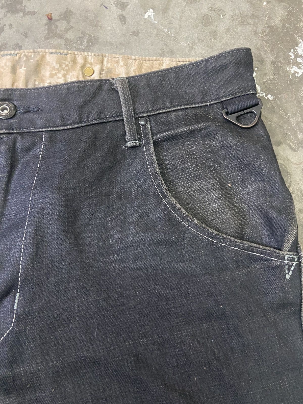 Edwin × Japanese Brand Edwin E-Function Type EF503 Banana Cut Denim Size US 34 / EU 50 - 7 Thumbnail