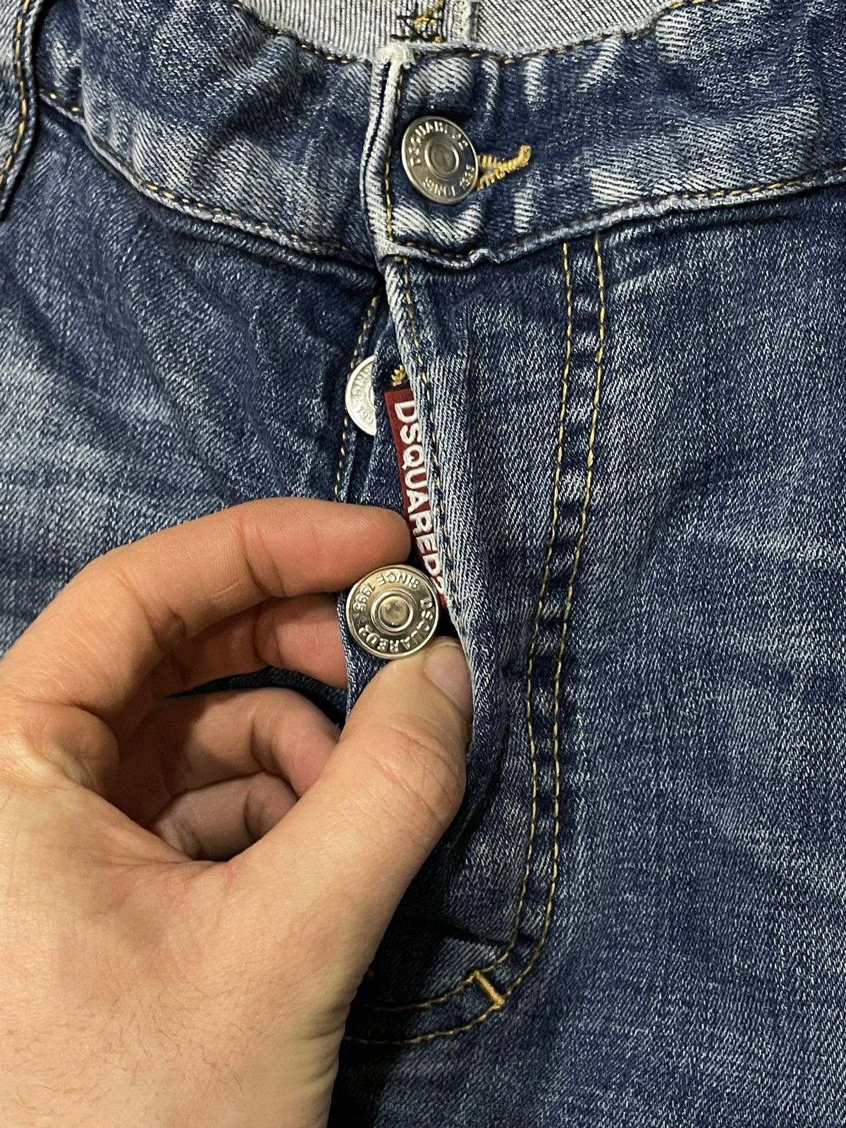 Dsquared2 Dsquared luxury distressed jeans baggy Y2K Size US 36 / EU 52 - 7 Thumbnail