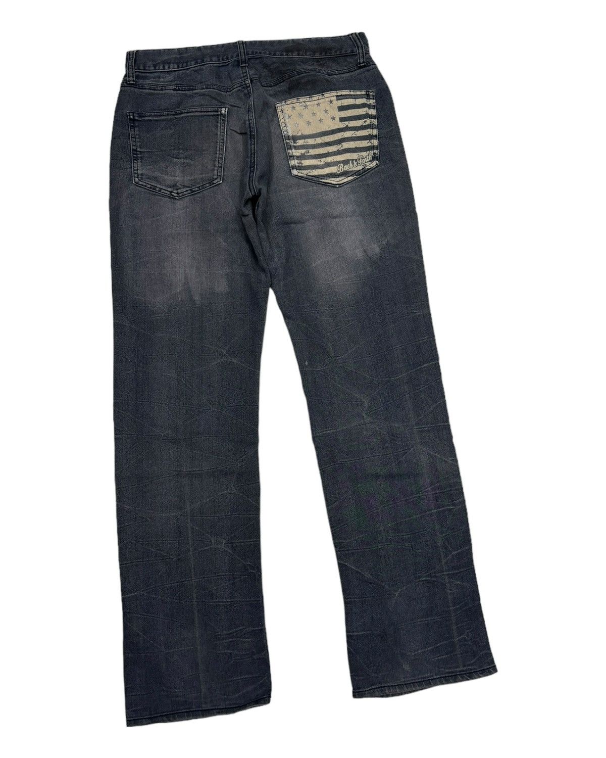 Japanese Brand BACK & FORTH NICE DESIGN SOFT DENIM JEANS Size US 30 / EU 46 - 4 Thumbnail