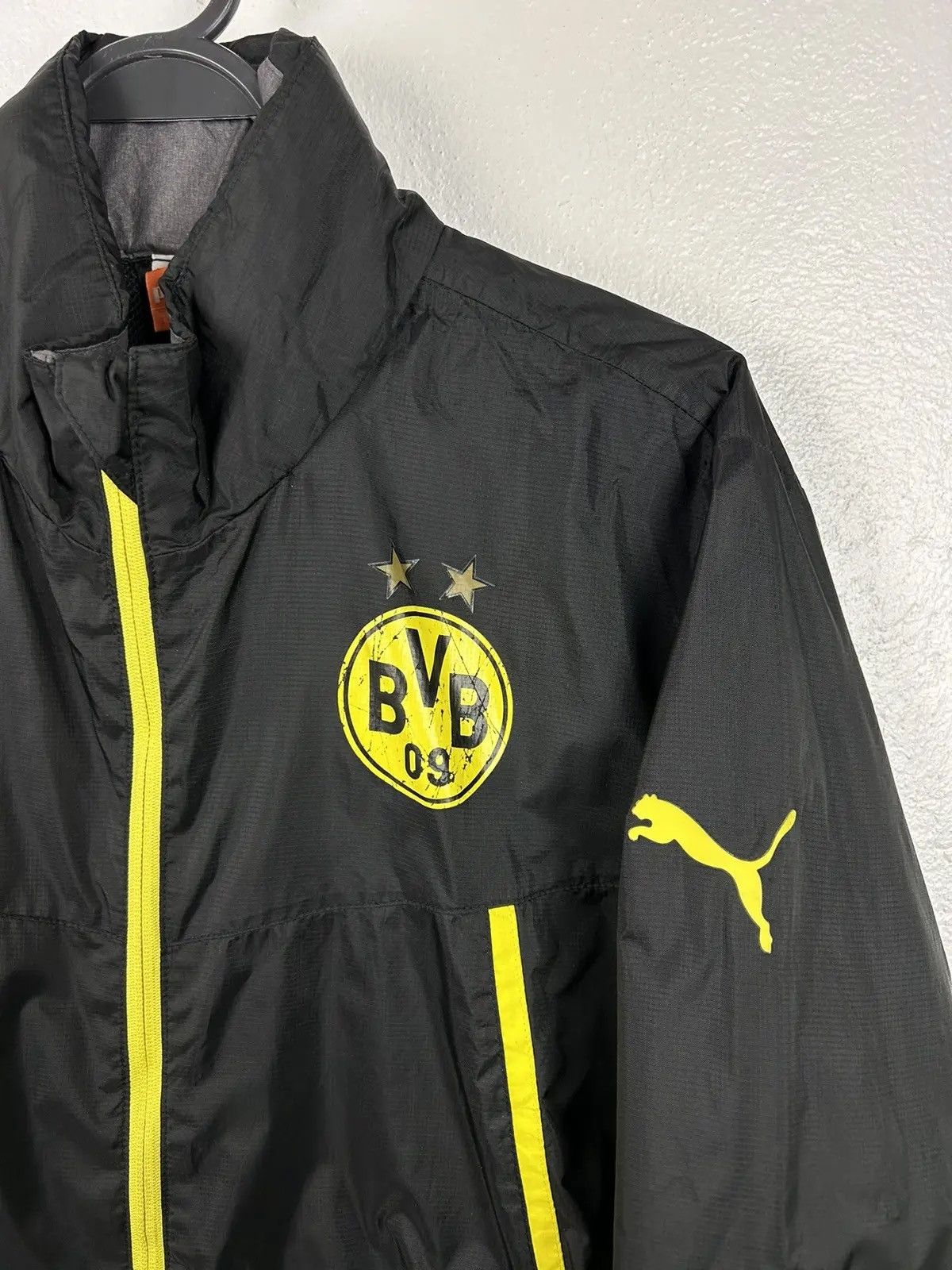 Puma Vintage Puma x BVB Borussia Dortmund Lightweight Jacket Size US S / EU 44-46 / 1 - 2 Thumbnail
