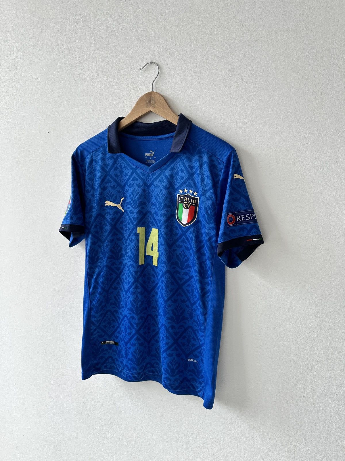 Puma Italy National Team Jersey 2020 Puma #14 Chiesa Size US S / EU 44-46 / 1 - 3 Thumbnail