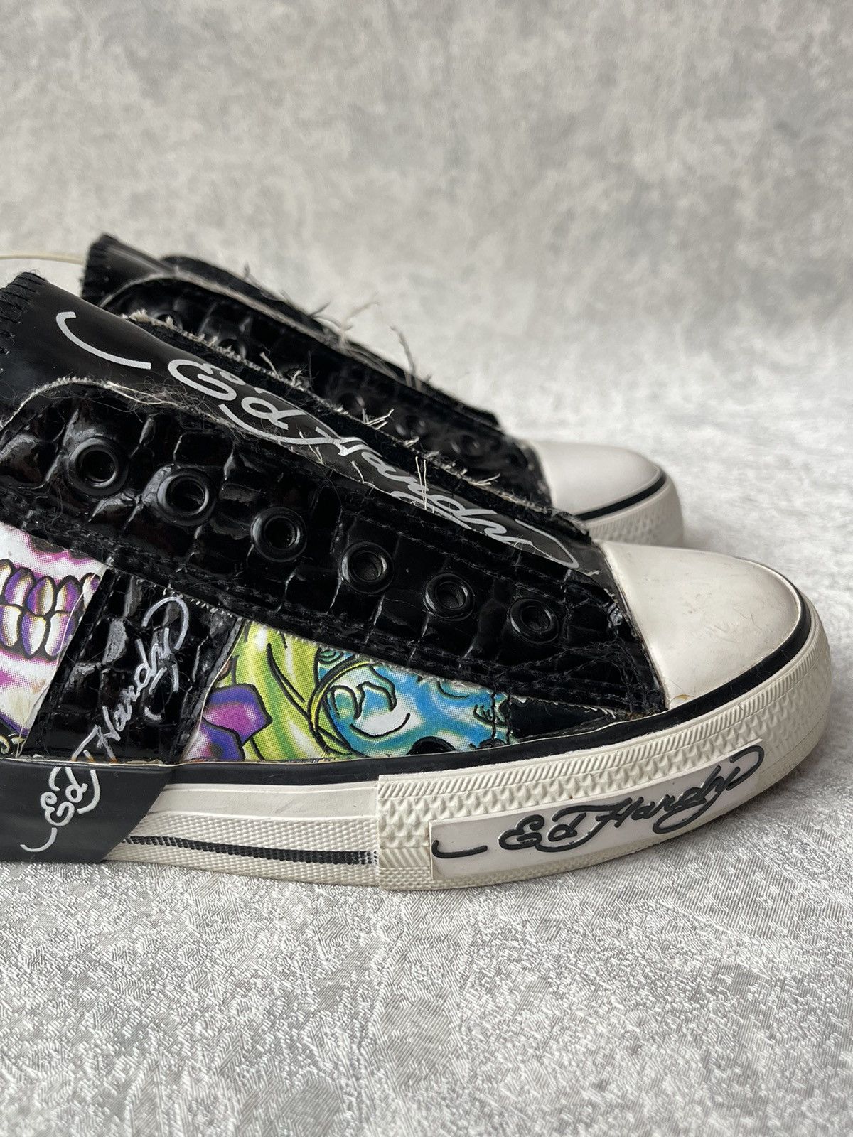 Ed Hardy Vintage Ed Hardy by Christian Audigier Slip On Shoes Size 6 Size US 6 / IT 36 - 7 Thumbnail