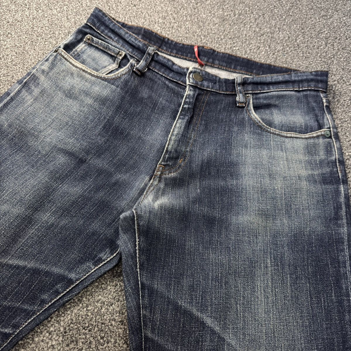 Undercover × Uniqlo 🇯🇵 Archives Japanese Denim Uniqlo S003 UJ Distressed Jeans Size US 32 / EU 48 - 3 Thumbnail