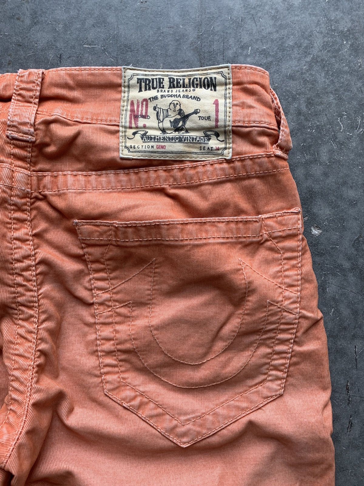 True Religion × Vintage Vintage Y2K True Religion Corduroy Pants Size US 29 - 2 Thumbnail