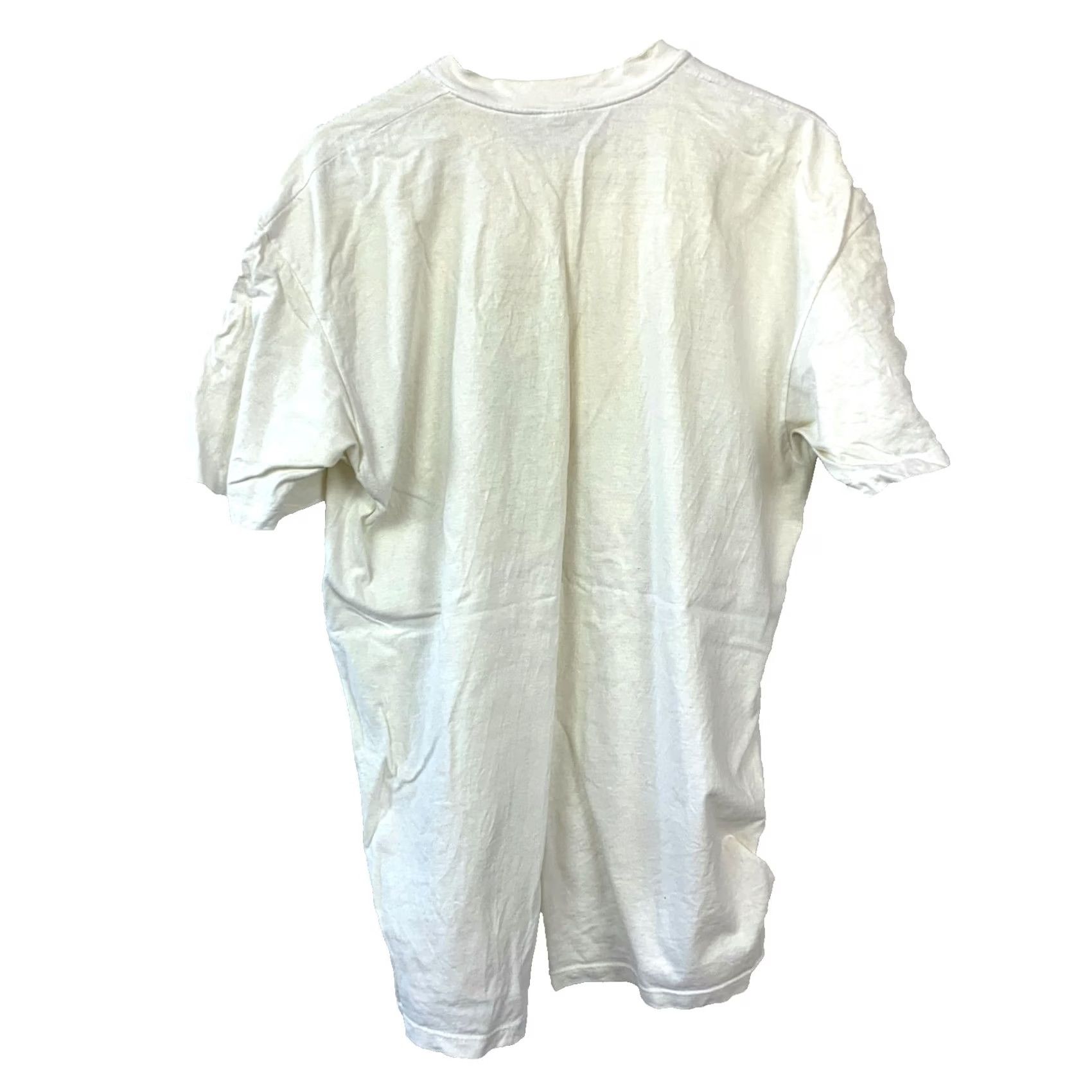 Vintage VINTAGE Stedman Breckenridge Ski Snowball Tee T-Shirt XL White Cotton Graphic Print Crew Neck Short Sleeve Unisex Adults Men Women Size US XL / EU 56 / 4 - 6 Thumbnail