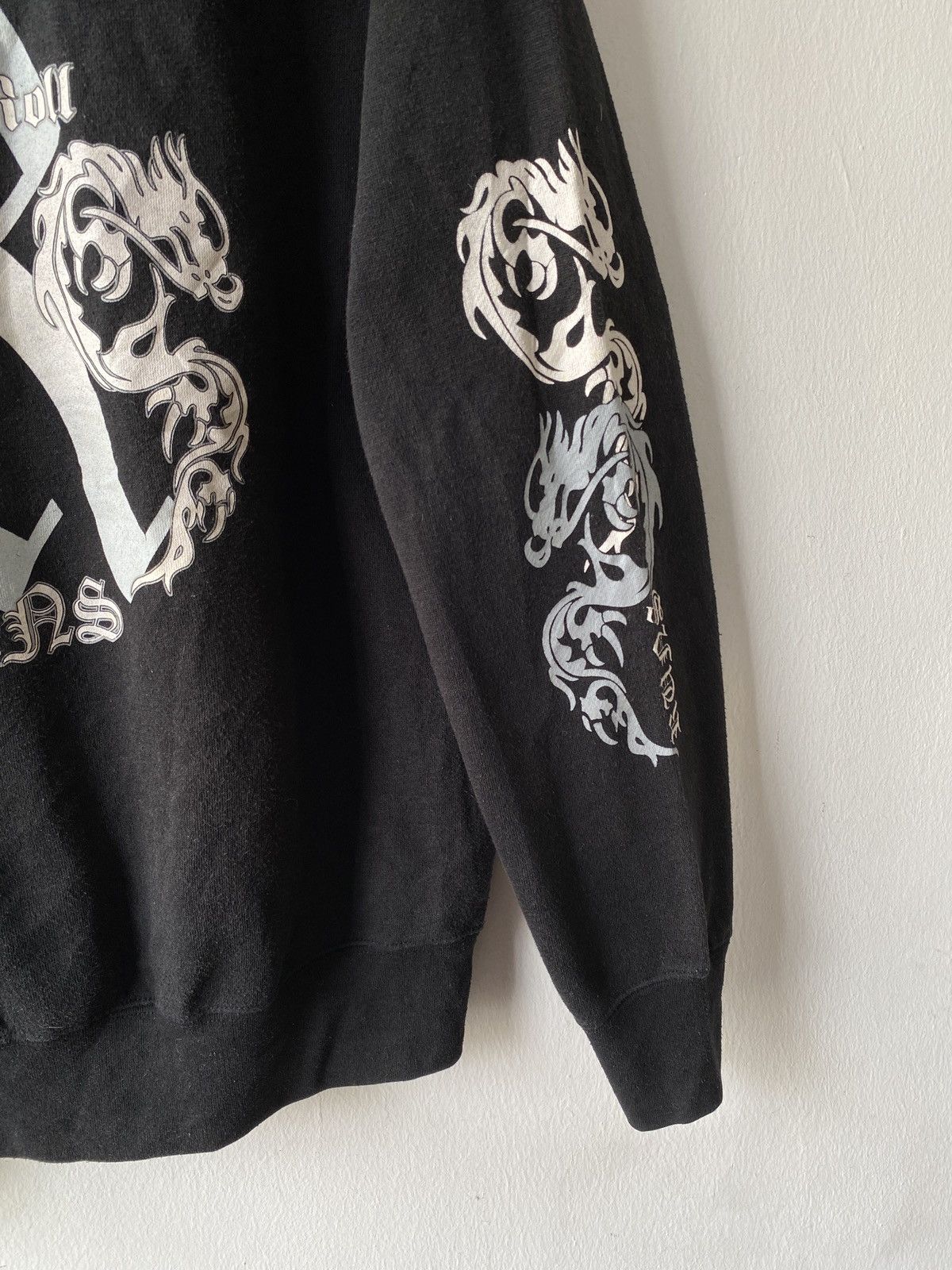 Japanese Brand × Le Grande Bleu (L.G.B.) × Tornado Mart 2000s - Runs Greateful Brand Dragon Design Y2K Style Hoodie Size US M / EU 48-50 / 2 - 11 Thumbnail