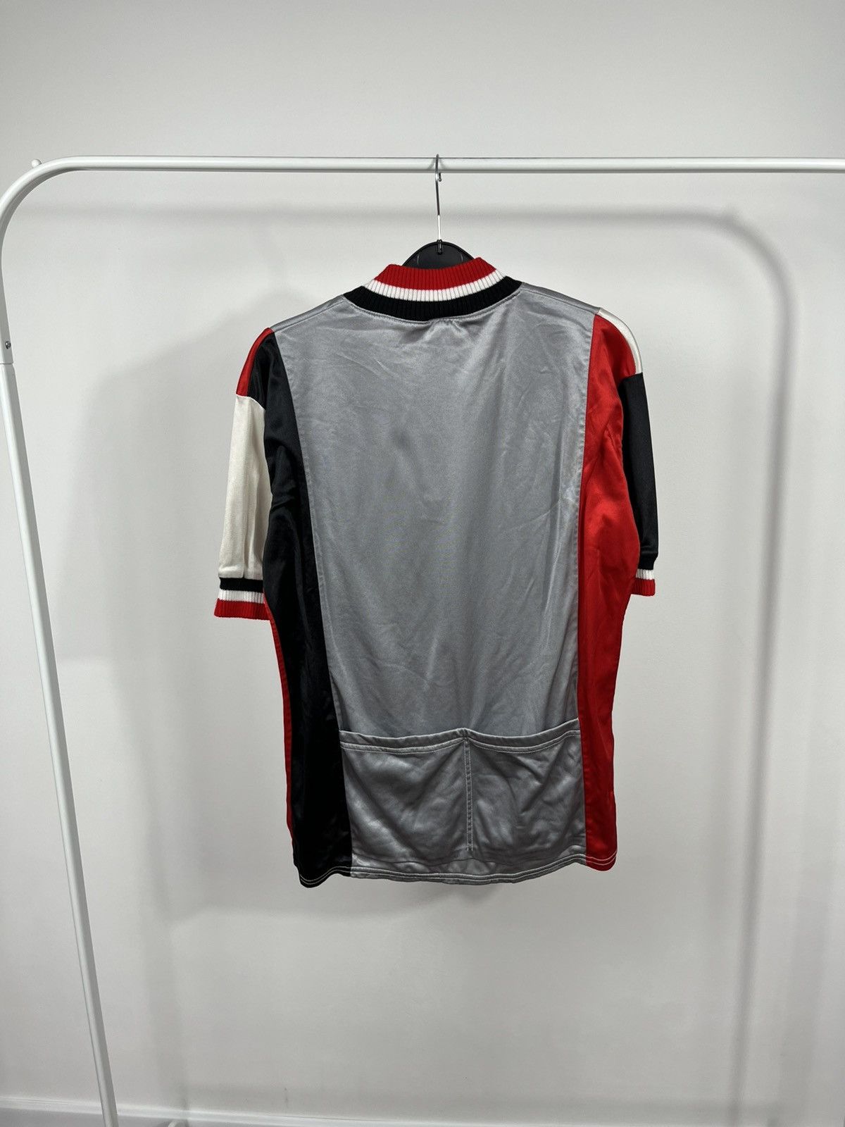 Other Vintage 80s Made in England Cycling Jersey Size L Red Black Size US L / EU 52-54 / 3 - 11 Thumbnail