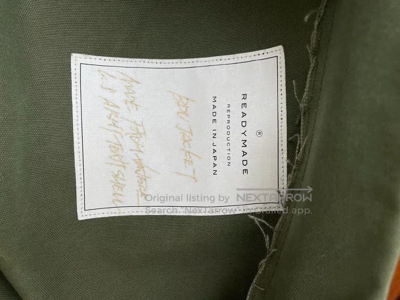 READYMADE Ready Made Jacket, Military Green, Double Arm Pattern Size US S / EU 44-46 / 1 - 4 Thumbnail