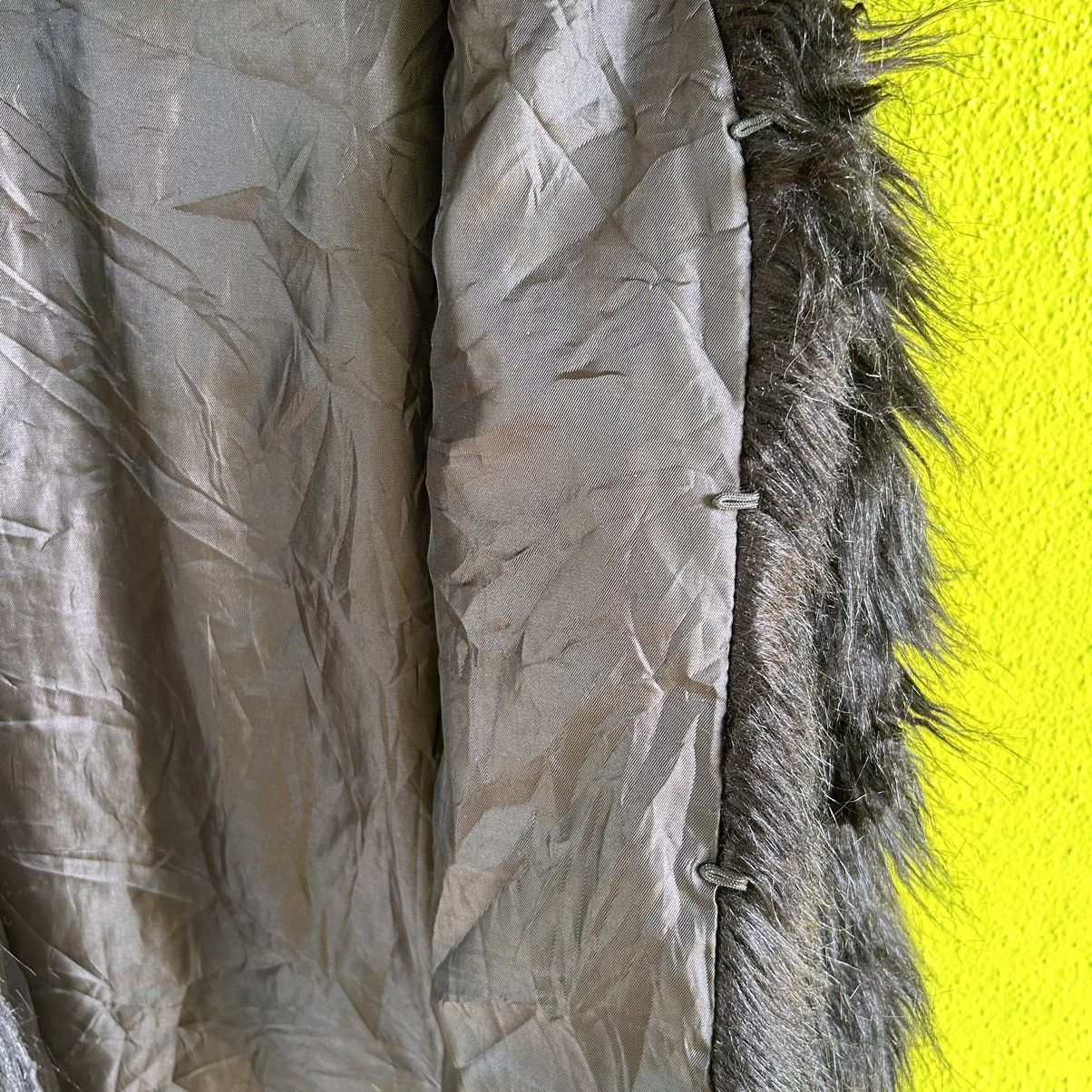 Vintage Vintage Japanese Brand Faux Fur Vest Size XL / US 12-14 / IT 48-50 - 6 Thumbnail