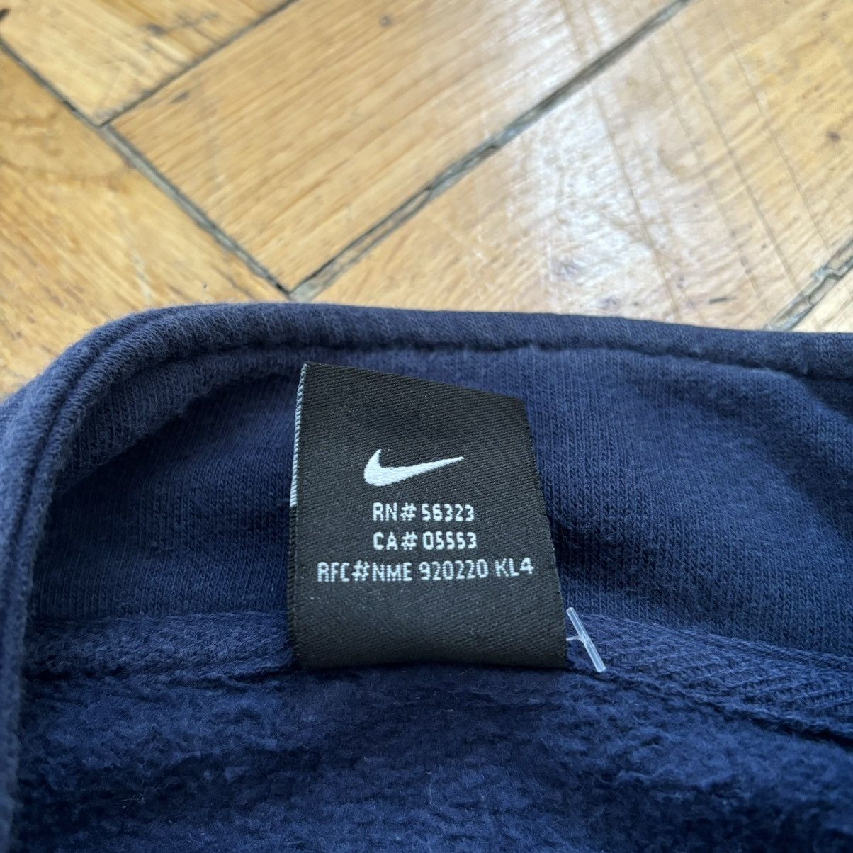 Vintage Nike Vintage Full Zip Sweatshirt Drill Y2k Size US M / EU 48-50 / 2 - 6 Thumbnail