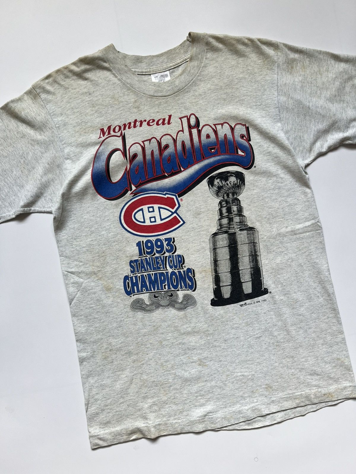 NHL × Vintage 1990s Montreal Canadiens 1993 Stanley Cup Champions Size US M / EU 48-50 / 2 - 4 Thumbnail