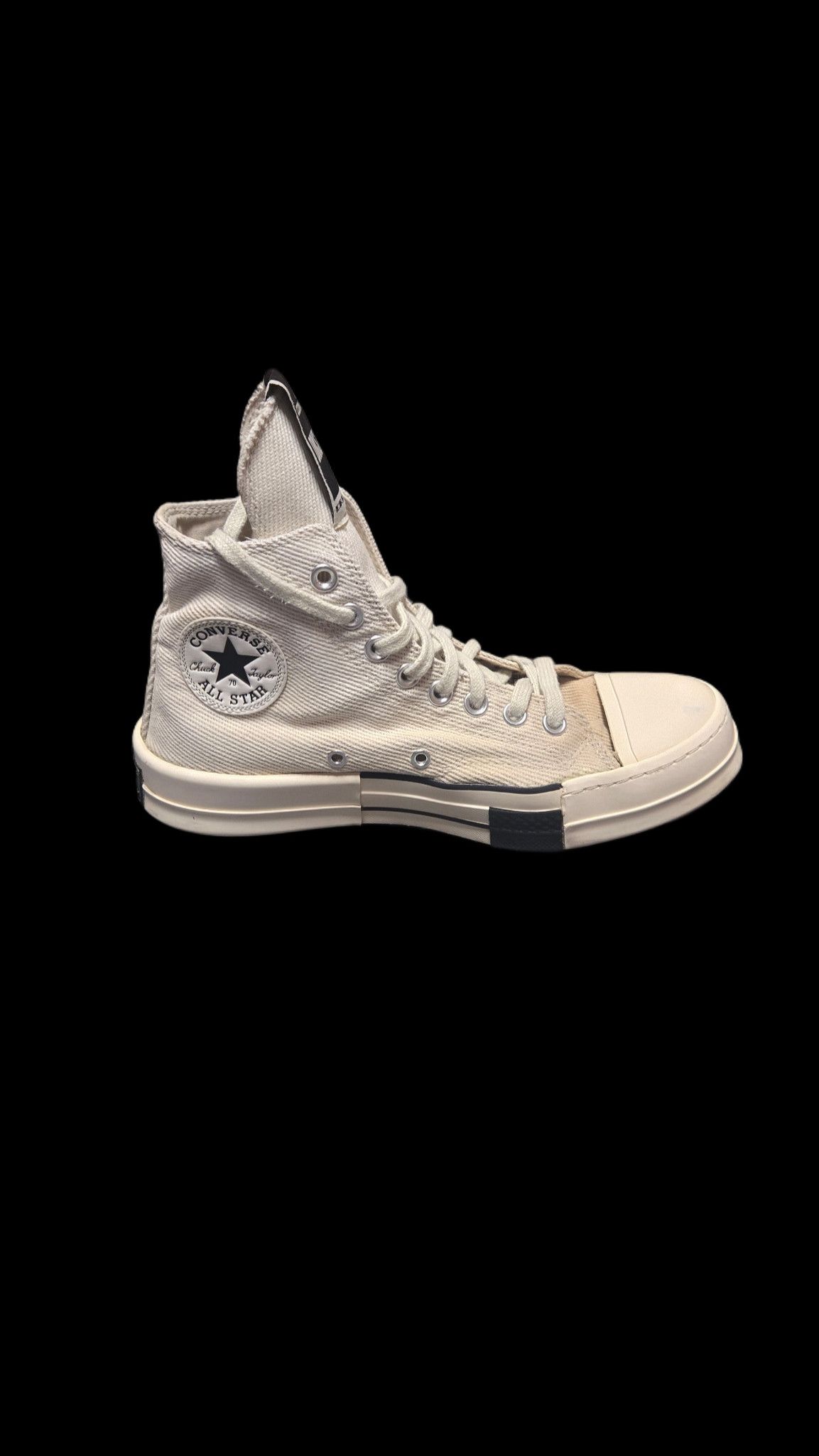 Rick Owens Rick Owens DRKSHDW x Converse DRKSTAR chuck 70 Size US 7.5 / EU 40-41 - 4 Thumbnail
