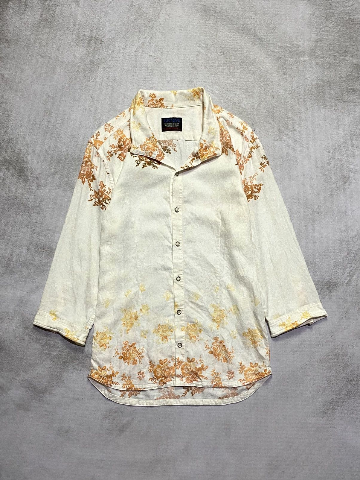 Nicole Club Nicole Club For Men Floral Shirts Size US M / EU 48-50 / 2 - 1 Thumbnail