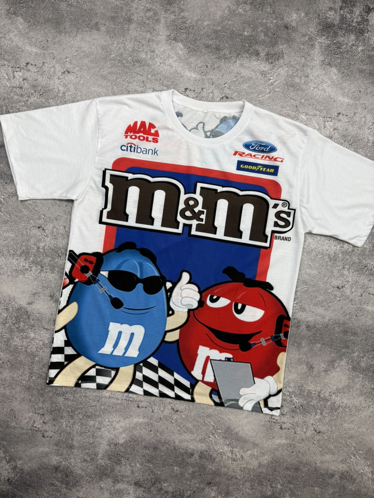 Vintage Vintage M&M’s Racing T-Shirt Y2K Streetwear Size US M / EU 48-50 / 2 - 7 Thumbnail