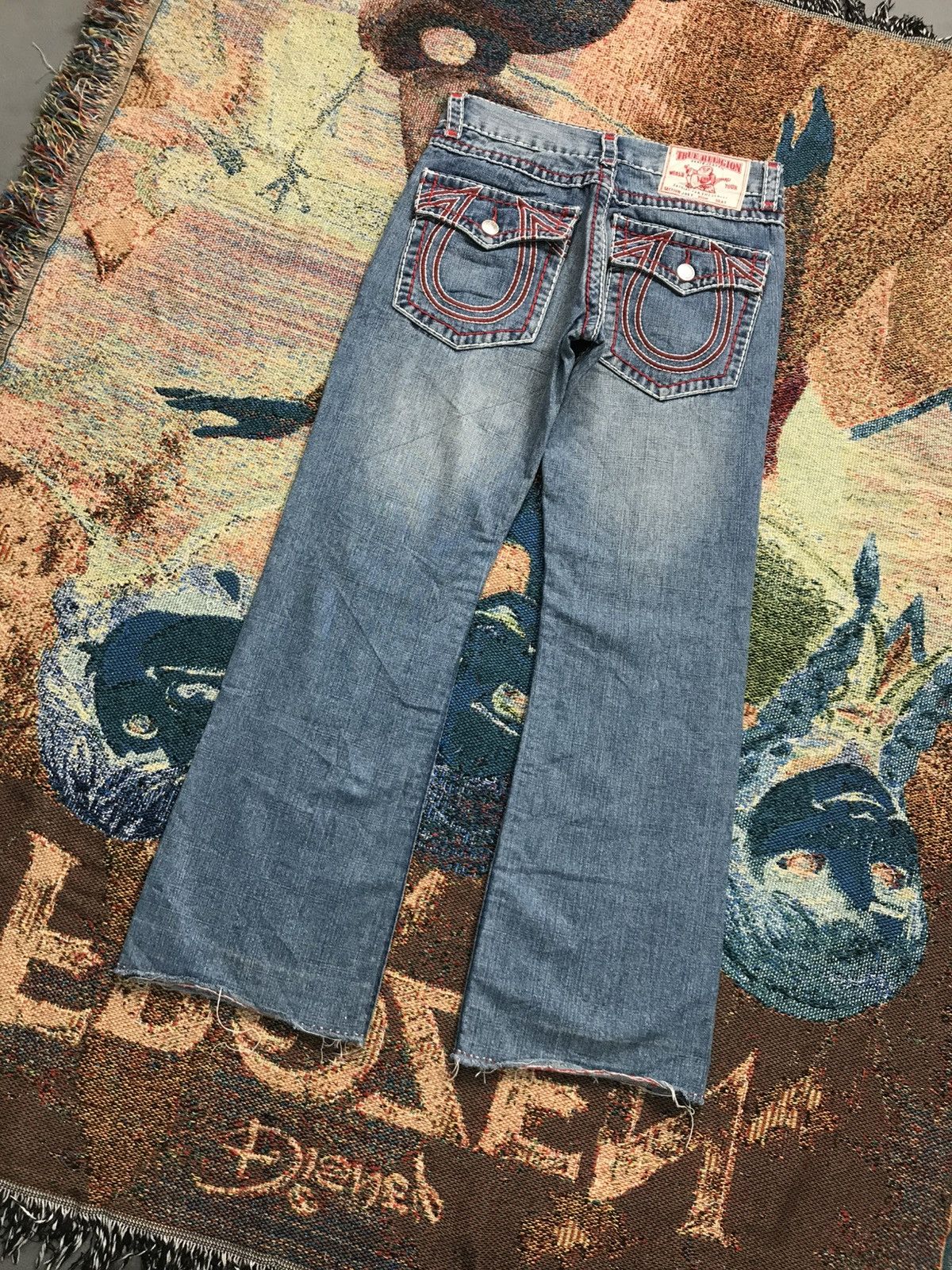 Other Vintage crazy boot cut denim Size US 30 / EU 46 - 9 Thumbnail