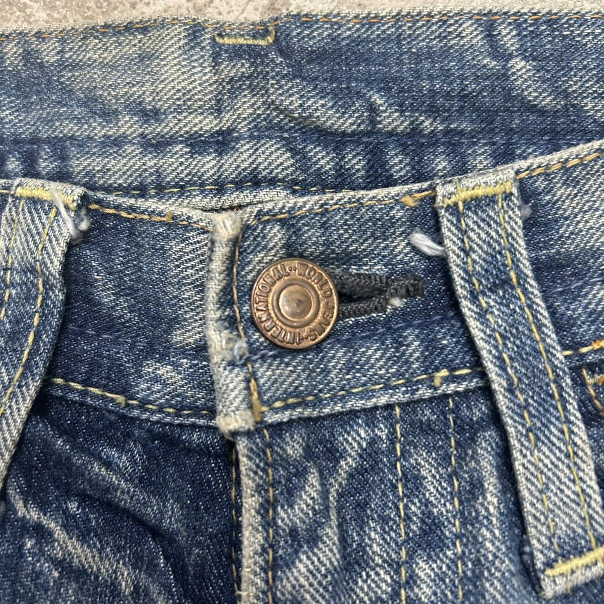 Hysteric Glamour Japanese brand Flared Distressed Jeans Size US 30 / EU 46 - 10 Thumbnail