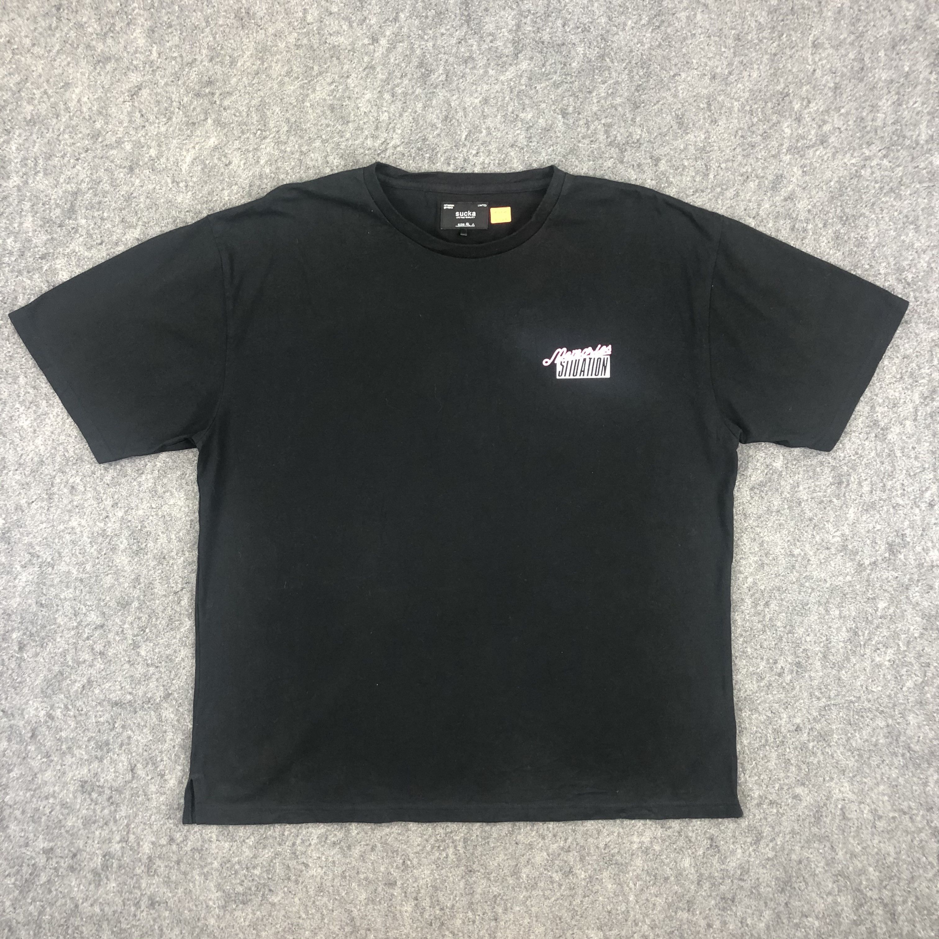 Japanese Brand Vintage Sucka Refinement Garment Tshirt - H024 Size US XL / EU 56 / 4 - 2 Thumbnail