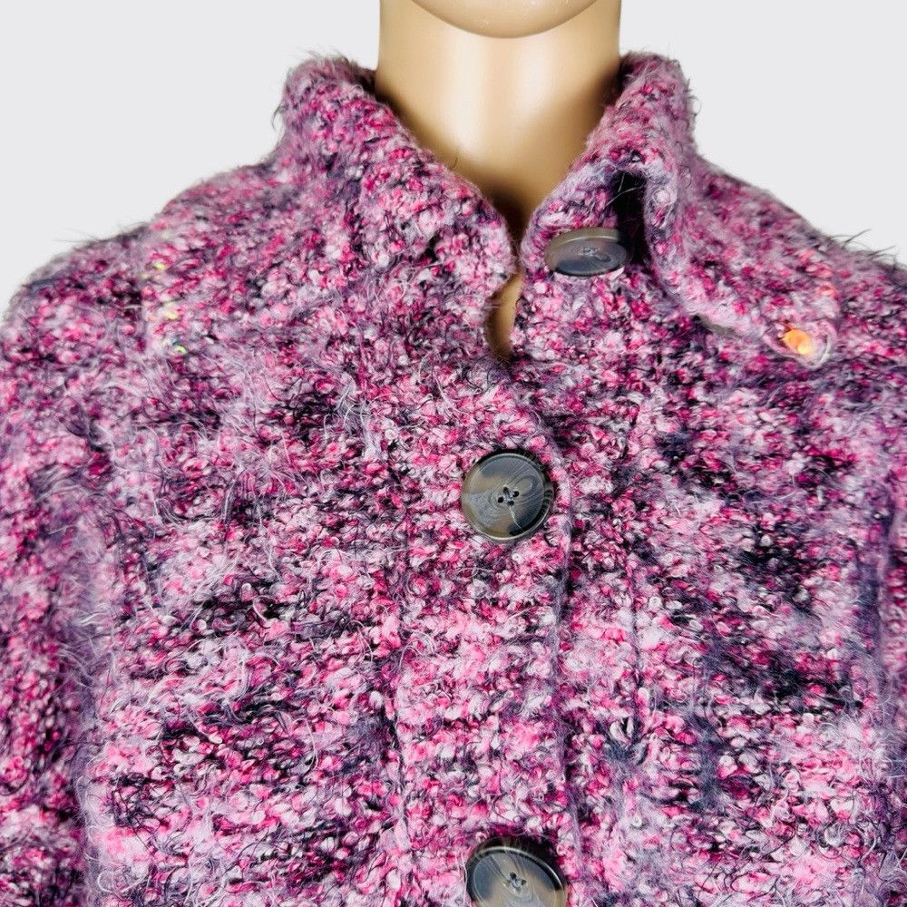Free People Free People Stellar Pink Fuzzy Pullover Size L Size L / US 10 / IT 46 - 5 Thumbnail