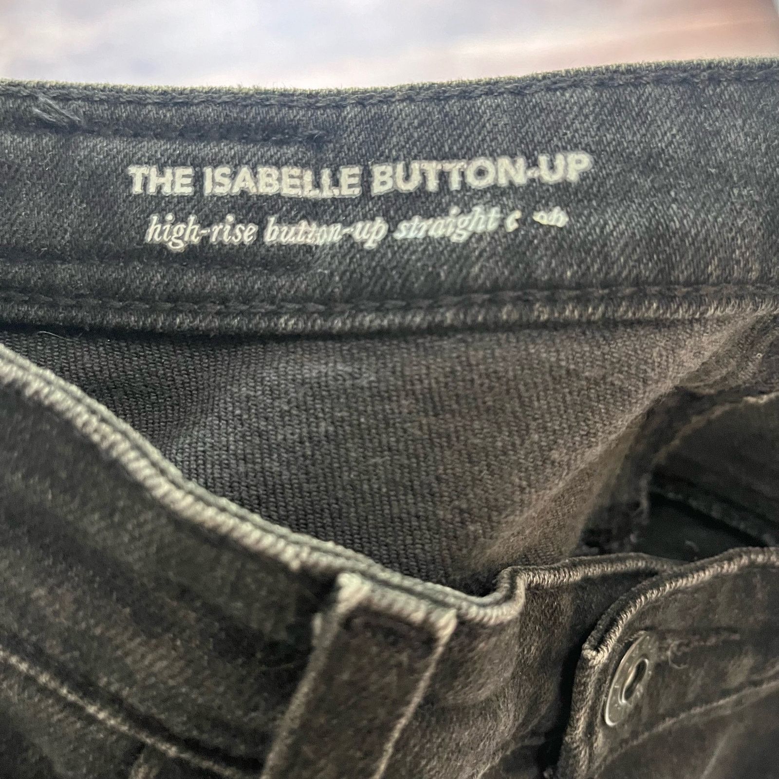 AG Adriano Goldschmied AG Adriano Goldschmied The Isabelle Button Up Jeans 26R Size 26" / US 2 / IT 38 - 7 Thumbnail