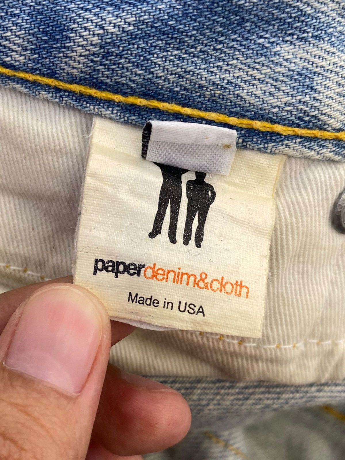 Paper Denim & Cloth Paperdenim & Cloth Faded Wash Ripped Style Flare Jeans Size US 27 - 11 Thumbnail